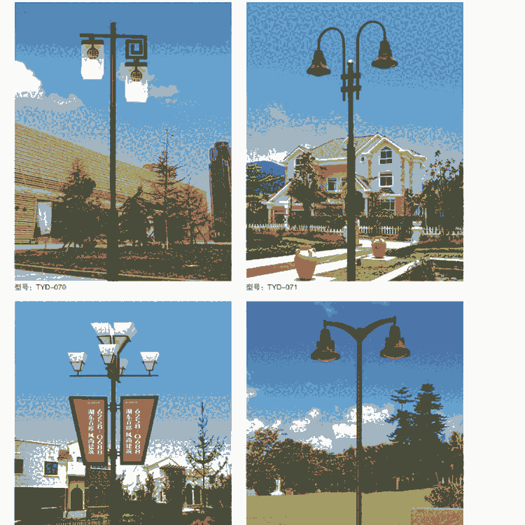 美麗鄉村6米太陽能路燈 戶外防水LED太陽能路燈價格 適用范圍廣